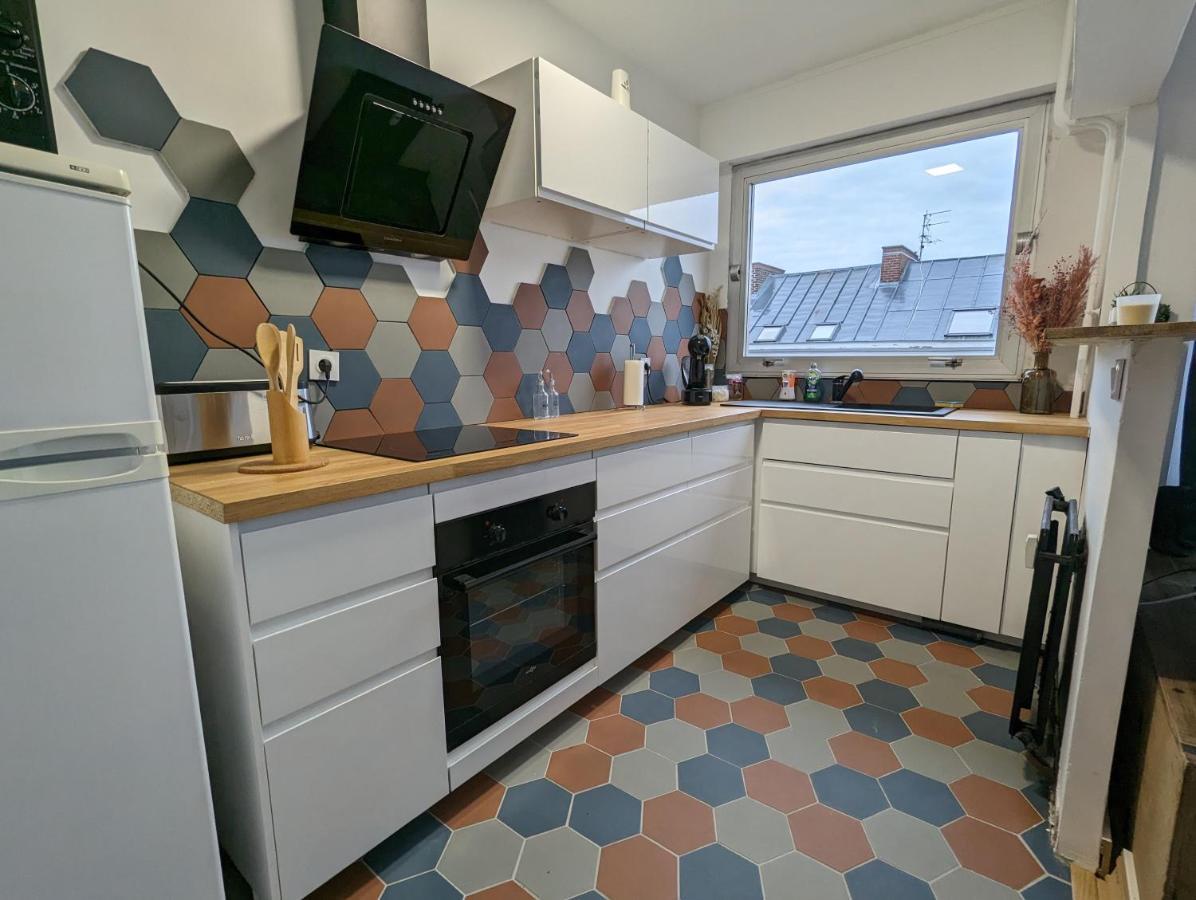Appt Cosy En Coeur De Ville Proche Lille - 15 Min Tourcoing Exterior foto